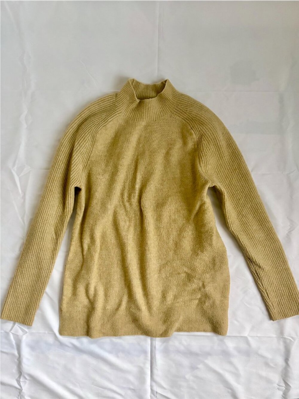 Banana Republic Merino Wool Blend Mock Neck Sweater | Women's Size M